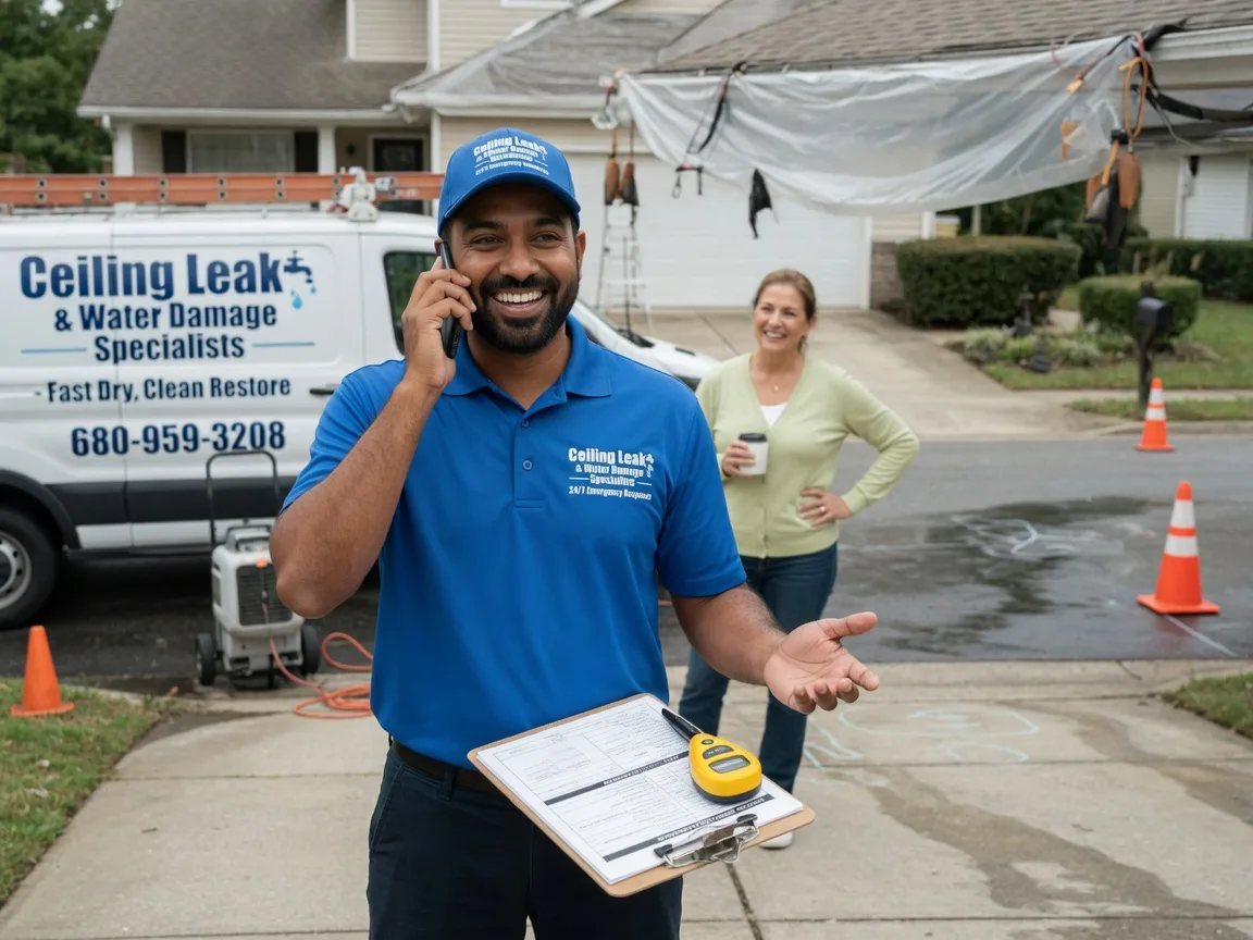Ceiling Leak Cleanup Carthage, AR FAQs
